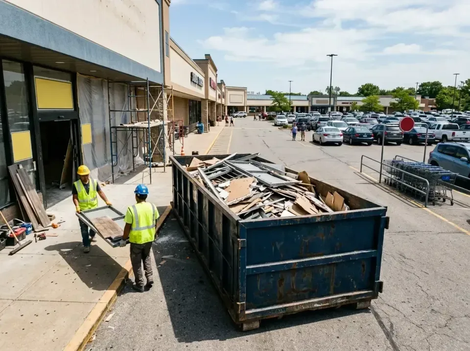 retail-store-renovation-debris-003 — frequently asked questions, Roll-off Dumpster Rentals in Wilkes-Barre, PA